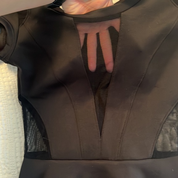 Guess Black Peplum Top - Picture 2 of 9